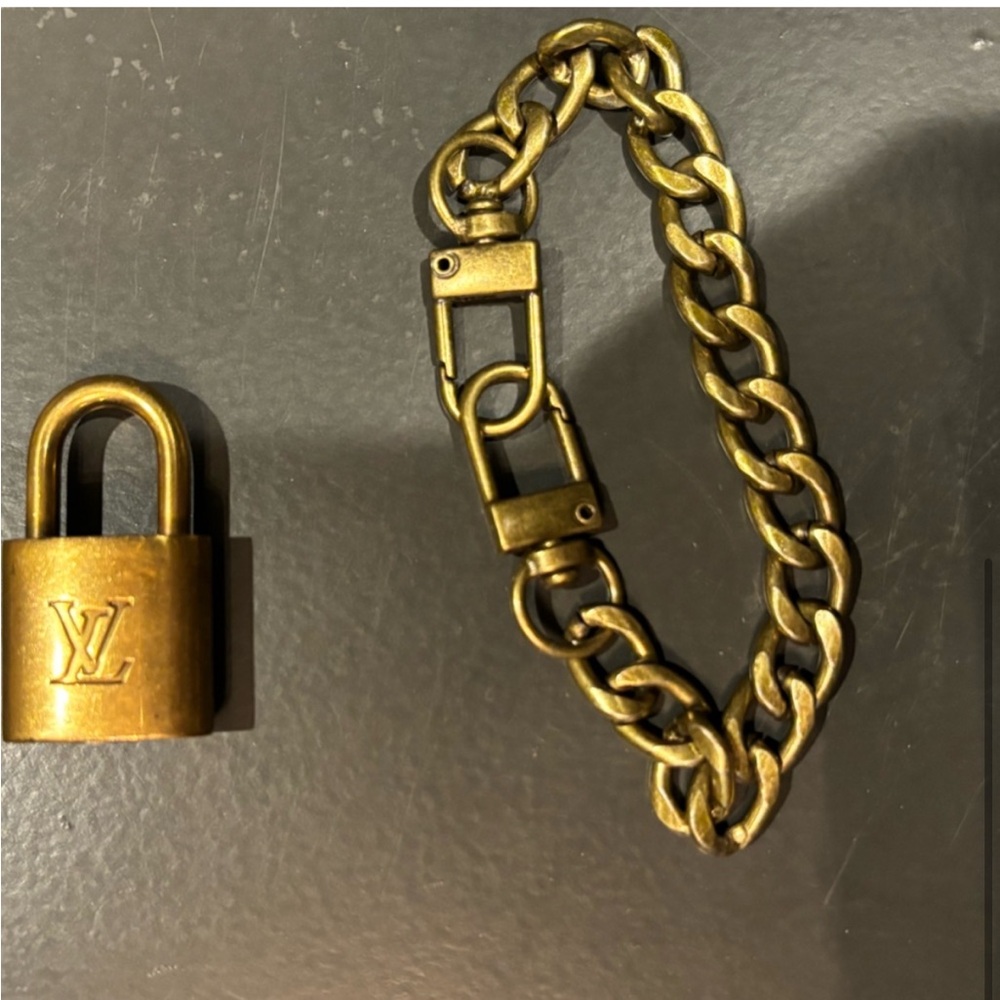 Louis Vuitton Lock and Bracelet #343